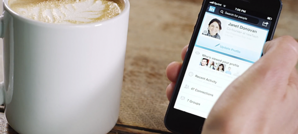 LinkedIn : Nouvelle application mobile, avec publicité