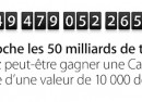 App Store : 10 000 dollars de cadeaux pour le 50ème milliards téléchargement App Store : 10 000 dollars de cadeaux pour le 50ème milliards téléchargement