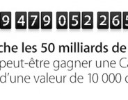 App Store : 10 000 dollars de cadeaux pour le 50ème milliards téléchargement