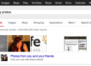 Google : Vos photos et celles de vos amis dans les SERPS