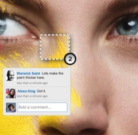 Marqueed : Commenter visuellement photos et images