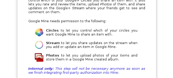 Google Mine : Partager ses objets personnels avec ses amis