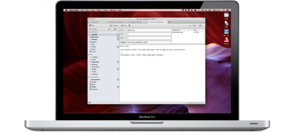 Opera Mail : Le client mail indépendant du navigateur