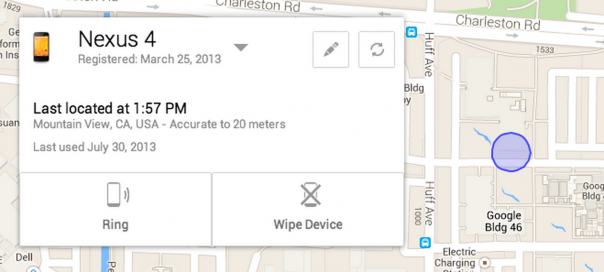 Android Device Manager : Localiser son smartphone et protéger ses données