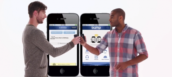 Bump : Le partage de données facile entre smartphones
