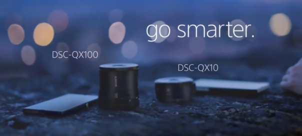 Sony QX10 & QX100 : Objectifs pour smartphones & tablettes