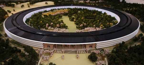 Apple : Nouveau siège social en forme de vaisseau spatial