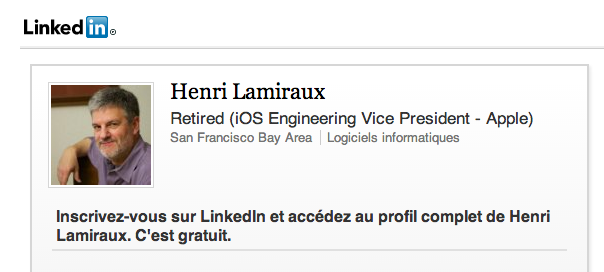 Apple : Henri Lamiraux, l’ingénieur français quitte la société