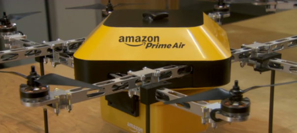 Amazon Prime Air : Drone autonome pour livraison en 30min