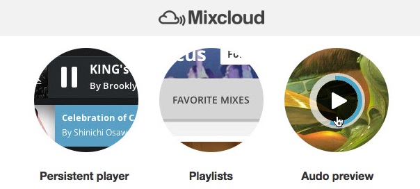 Mixcloud : Nouveau site & nouvelles fonctionnalités en ligne