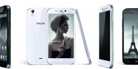 Sugar : Le smartphone avec des cristaux Swarovski
