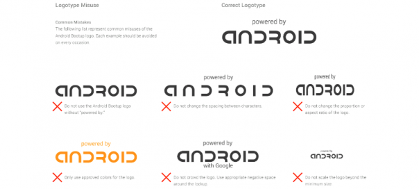 Android : Google impose un branding au démarrage