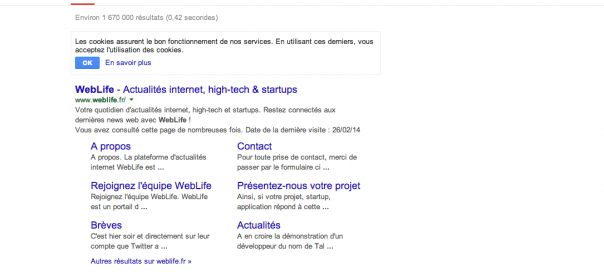 Google : Nouvel affichage des SERPS en déploiement