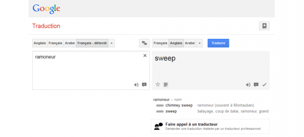 Google Traduction : Faire appel à un traducteur professionnel