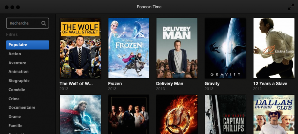 Popcorn Time : Le streaming de films torrent de retour