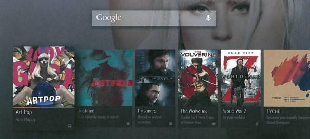 Android TV : Plateforme de salon, les premières images