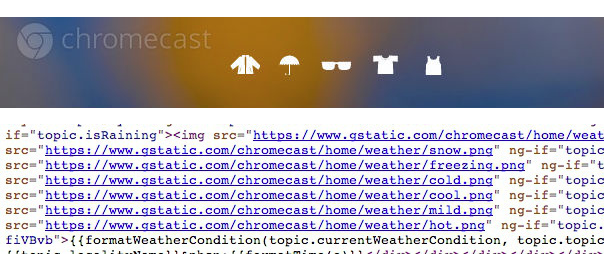 Chromecast : Prévisions météo sur l’écran d’accueil