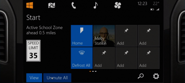 Windows in the car : Apple CarPlay sauce Microsoft