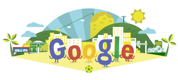 Google : Coupe du Monde 2014 de football en doodle