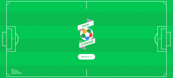 Kick with Chrome : La Coupe du Monde de foot en jeu