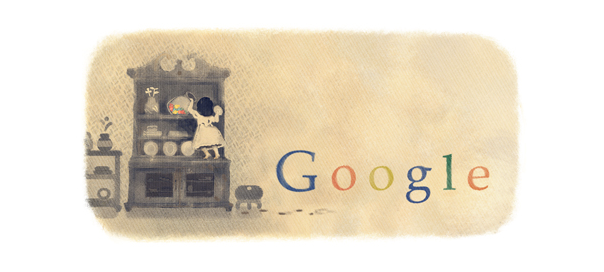 Google : La comtesse de Ségur en doodle
