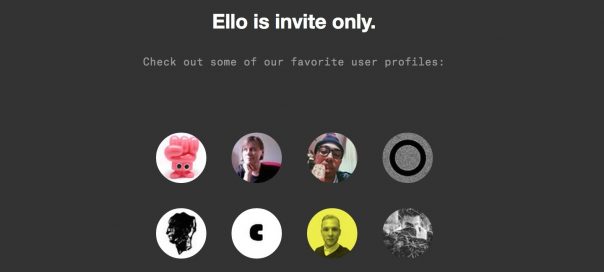 Ello : Récupérer une invitation en quelques secondes