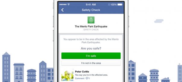 Facebook Safety Check : Rassurez vos proches en cas de catastrophe naturelle