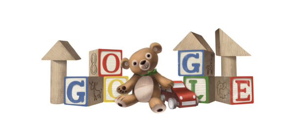 Google : Journée internationale des droits de l’enfant en doodle