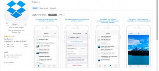 App Store : Le bouton Gratuit remplacé par Obtenir