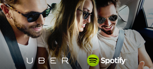 Spotify : La musique dans les voitures Uber
