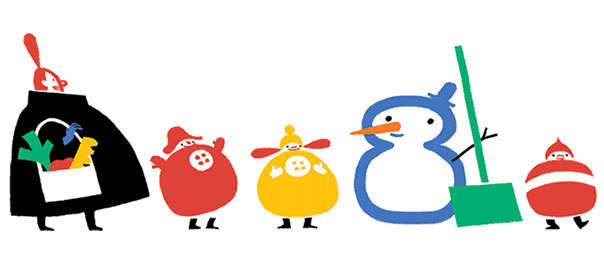 Google : Solstice d’hiver en doodle