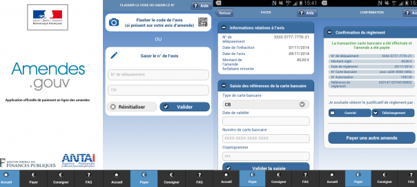 Amendes.gouv : Payer ses amendes via l’application mobile