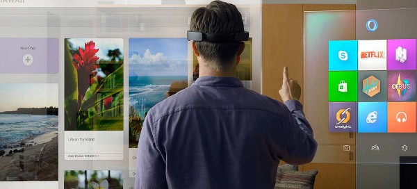 Windows 10 compatible avec le casque HoloLens dès l’an prochain