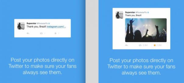 Twitter suggère à de gros comptes d’abandonner Instagram