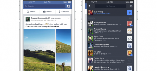 Facebook dévoile les Sidebar Status dans la messagerie