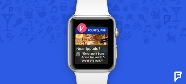 Fousquare : Application pour la Apple Watch dévoilée