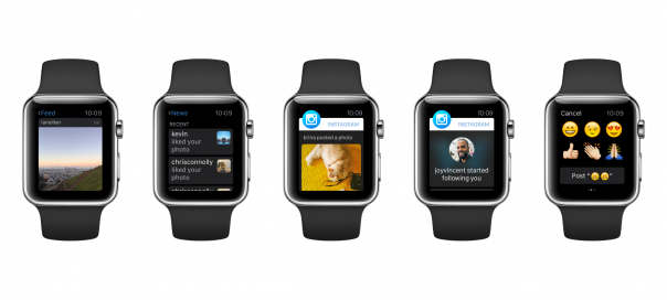Instagram : Application pour l’Apple Watch disponible