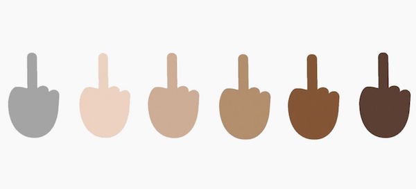 Windows 10 : Le doigt d’honneur en emoticon