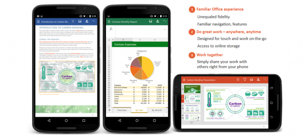 Office : Version Android enfin disponible