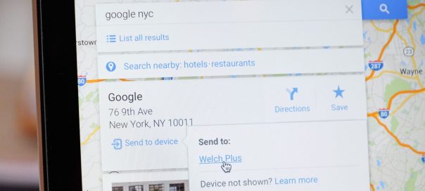 Google Maps : Envoi de lieux sur mobiles Android & iOS
