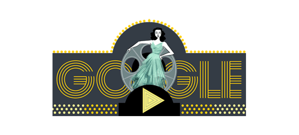 Google : Hedy Lamarr, la star et son système de codage en doodle