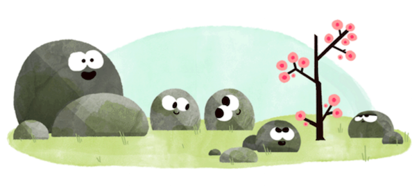 Google : Équinoxe de printemps 2016 en doodle animé