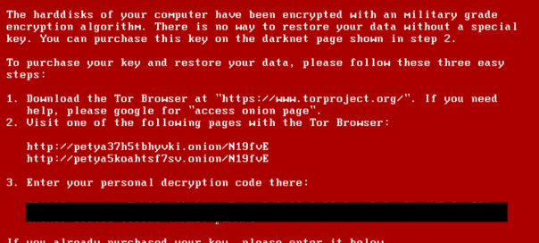Petya : Le ransomware qui attaque votre disque dur directement