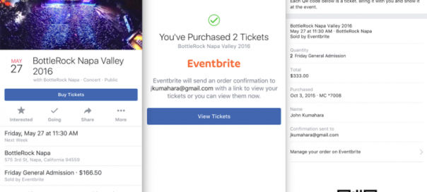 Achetez vos billets Eventbrite directement dans Facebook