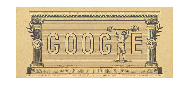 Google : Les Jeux Olympiques modernes en doodle