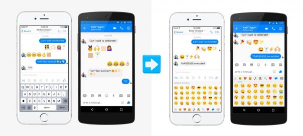 Facebook Messenger : Plus de diversité dans les emojis