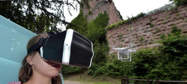 Drone : Visitez les châteaux d’Alsace vu du dessus en live