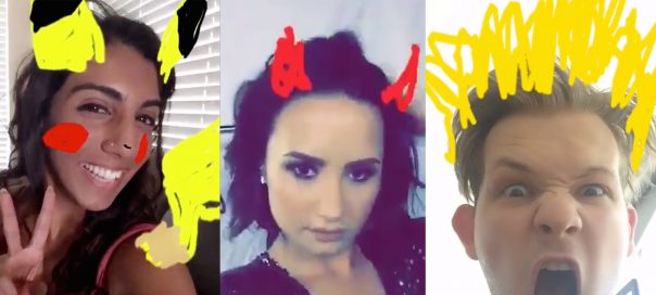 Snapchat : Dessinez votre propre filtre facial dynamique