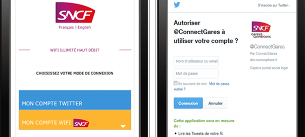 SNCF : Accès  simplifié au Wi-Fi de 176 gares via Twitter