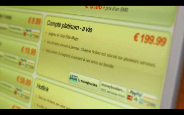 Megaupload : Compte Platinium